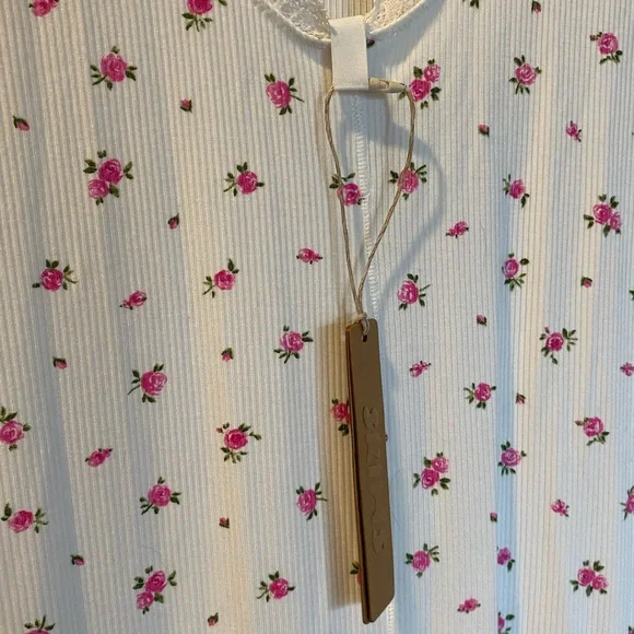 SKIMS Soft Lounge Lace Scoop Neck Maxi Dress - Picture 7 of 8